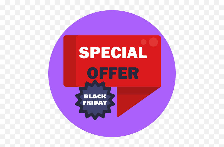 Offer Ads Black Friday Discount Deal Banner Sale - Ad Offer Png,Limited Time Offer Icon