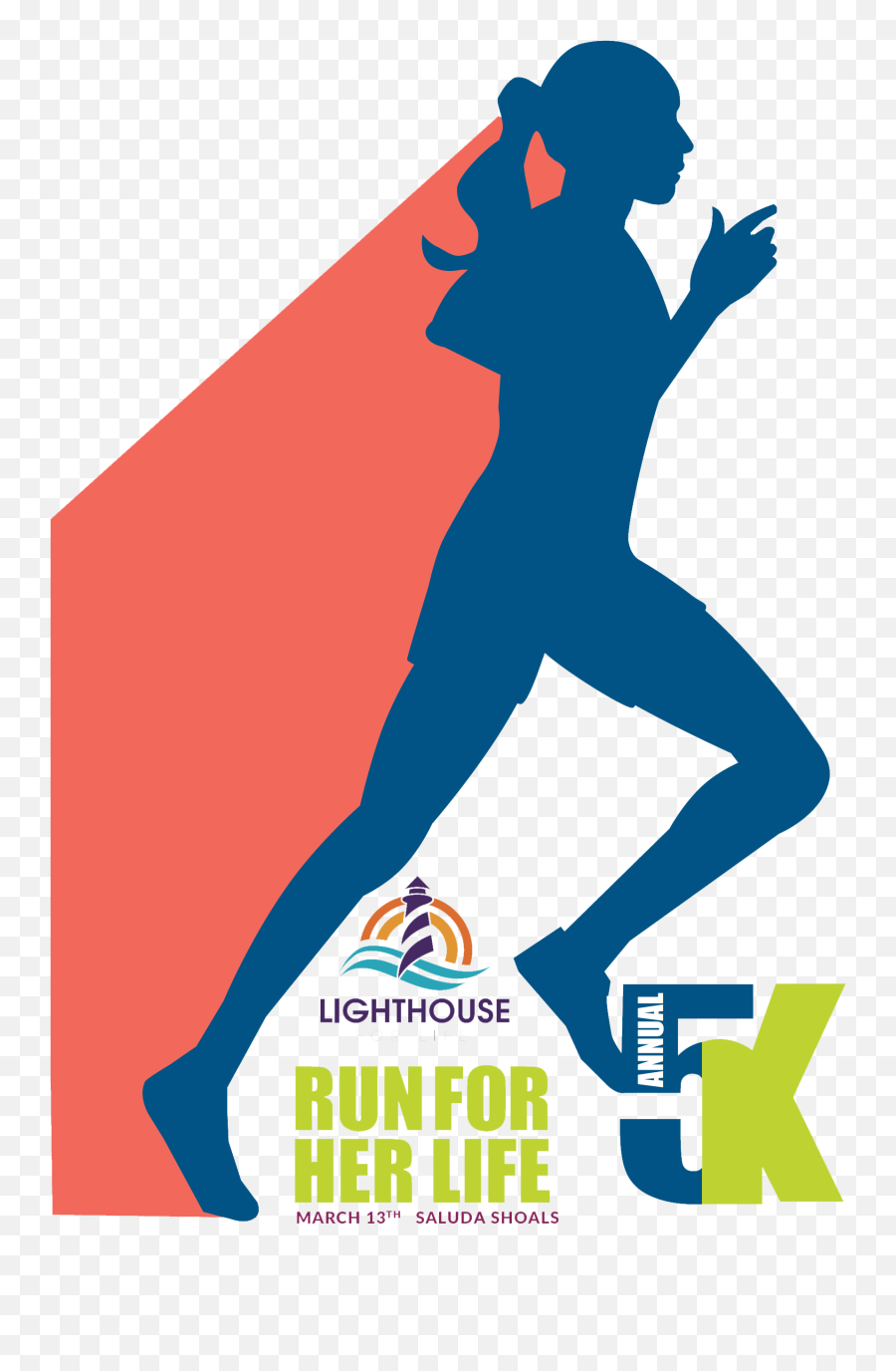 Run For Her Life 5k Runwalk - For Running Png,5k Icon
