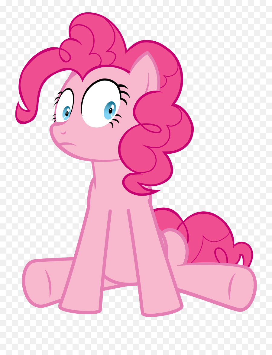 Pinkie Pie Is Scared - My Little Pony Pinkie Pie Scared Png,Pinkie Pie Png