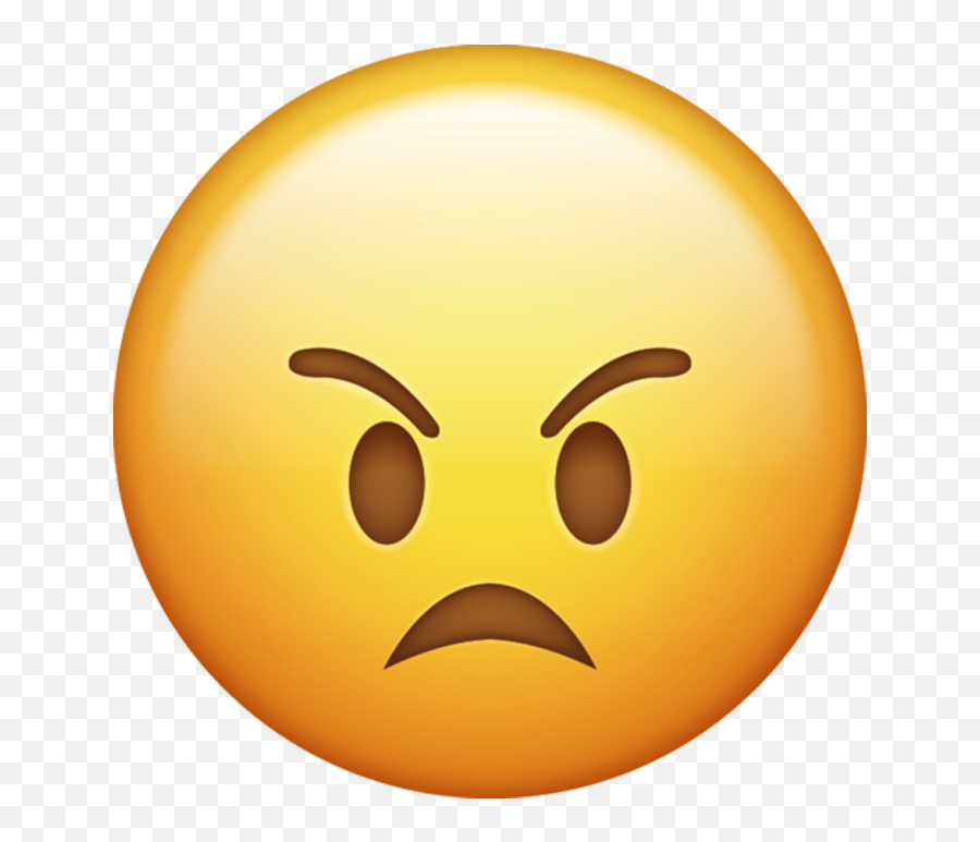 Angry Emoji Png Transparent Background - Transparent Background Angry Emoji,Surprised Emoji Transparent Background