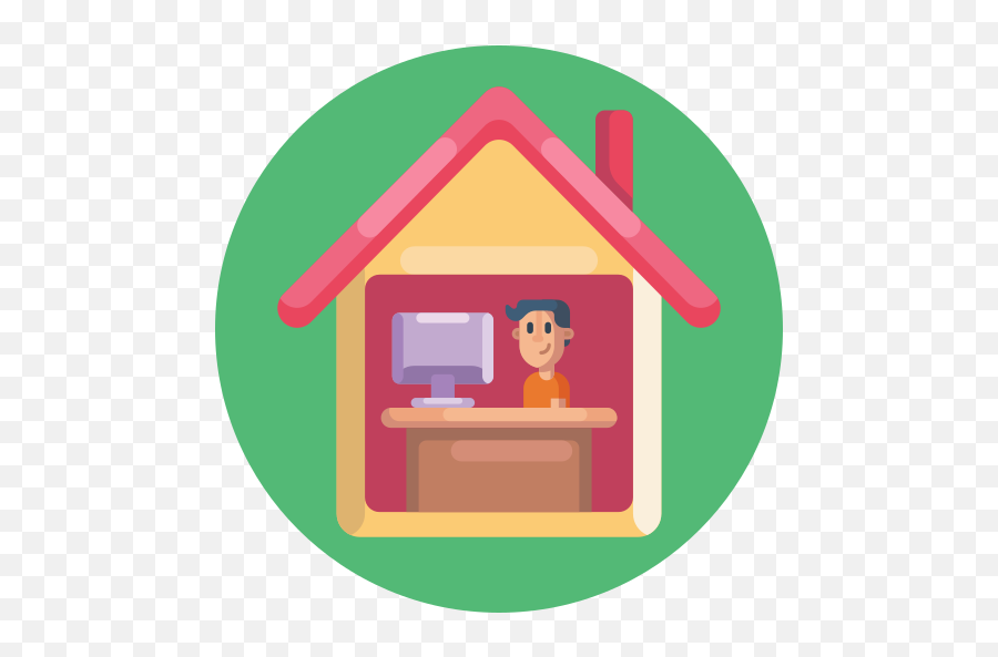 Work From Home - Free People Icons Happy Png,Work At Home Icon