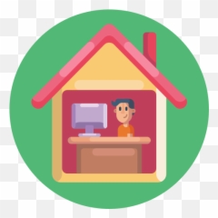Work From Home - Free people icons Happy png
