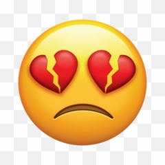 Heart Shaped Eyes Emoji Emoticon Png Transparent - free transparent png ...