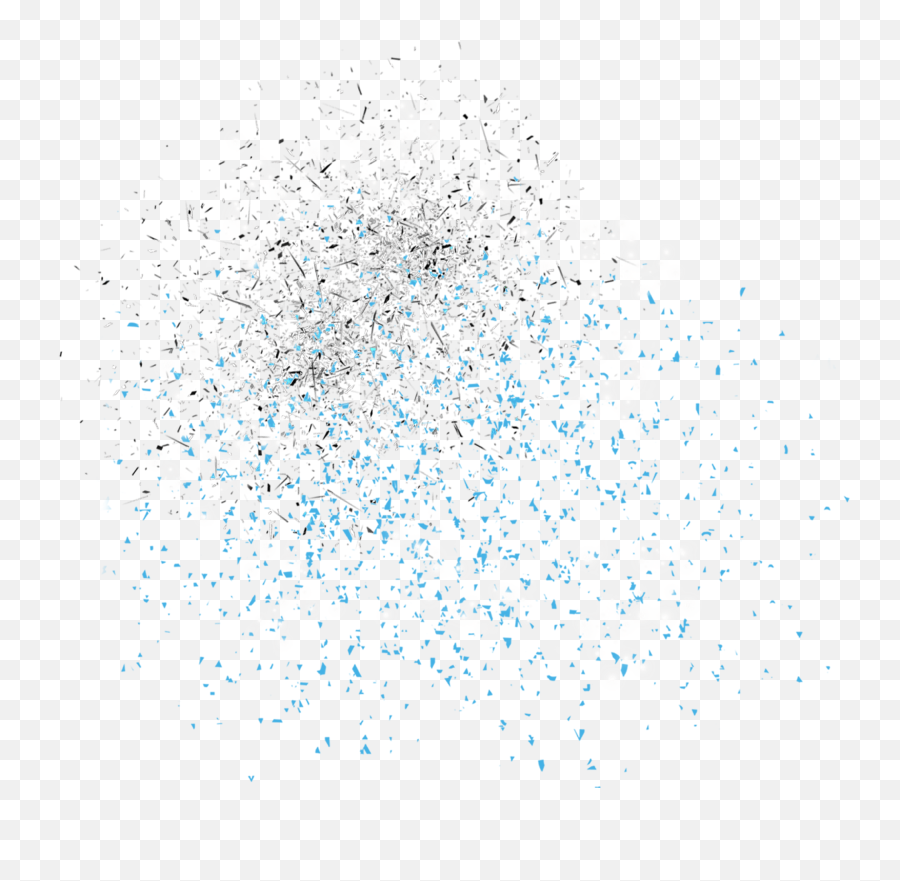 Blue Glitter Png Free - Bird Migration,Glitter Png