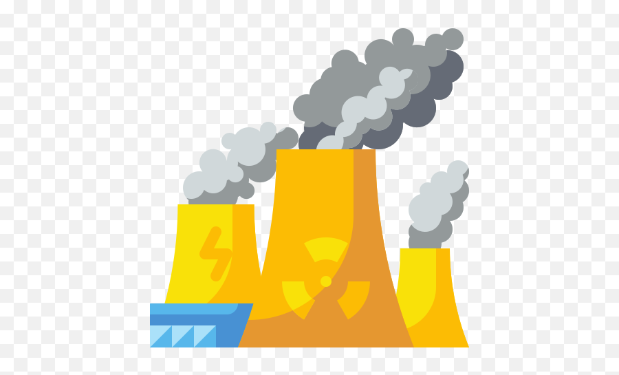 Nuclear Plant - Free Buildings Icons Central Nuclear Icono Png,Nuclear Power Plant Icon