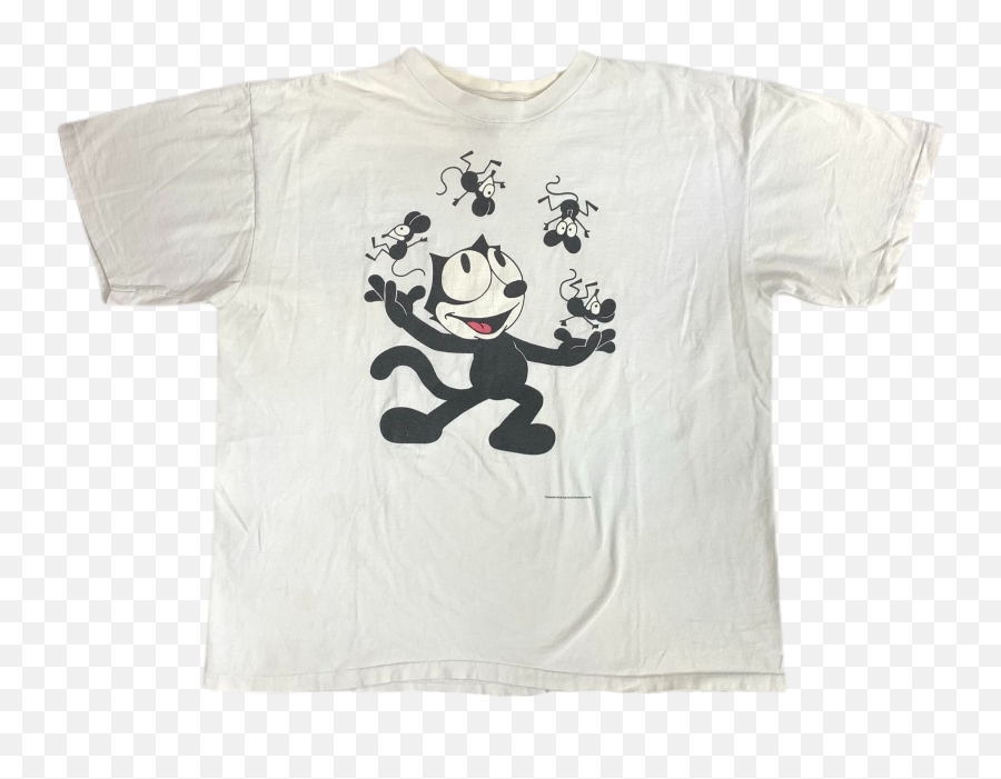 Vintage Felix The Cat Juggling Mice T - Shirt Short Sleeve Png,Juggler Icon