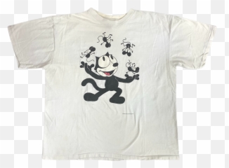 Vintage Felix The Cat Juggling Mice - Shirt Short Sleeve png