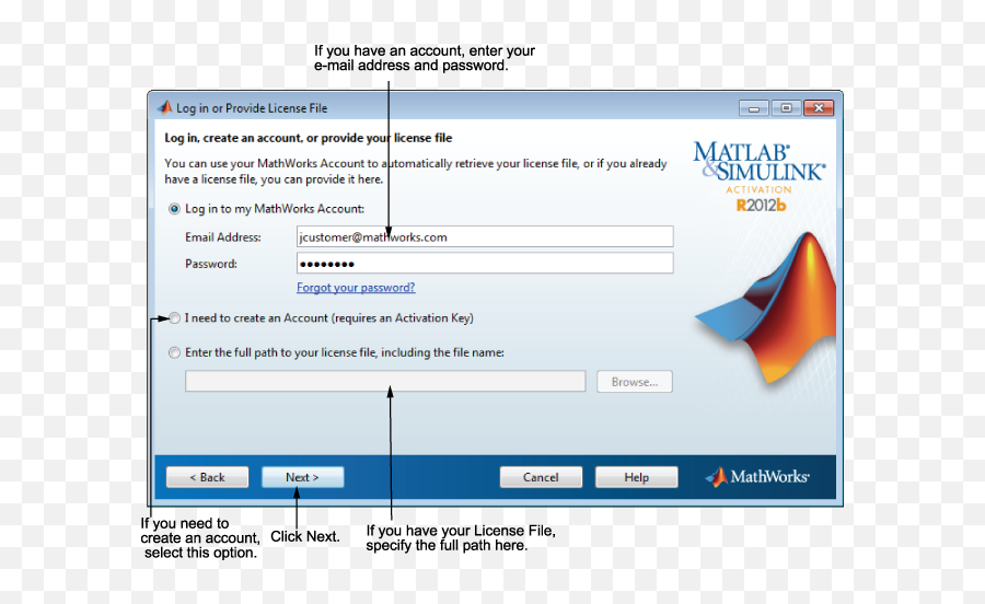 Activate An Installation - Matlab License File Png,Activation Code Icon