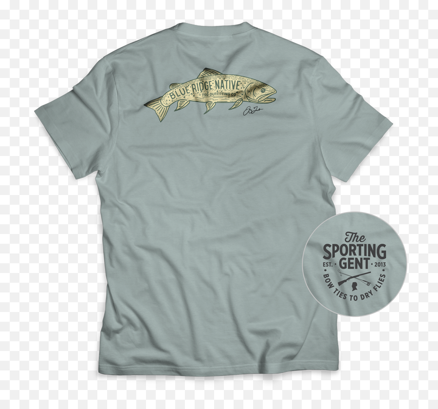 Brn Trout Short Sleeve Tee - Way Of The Ace Volleyball Shirt Png,Simms Trout Icon
