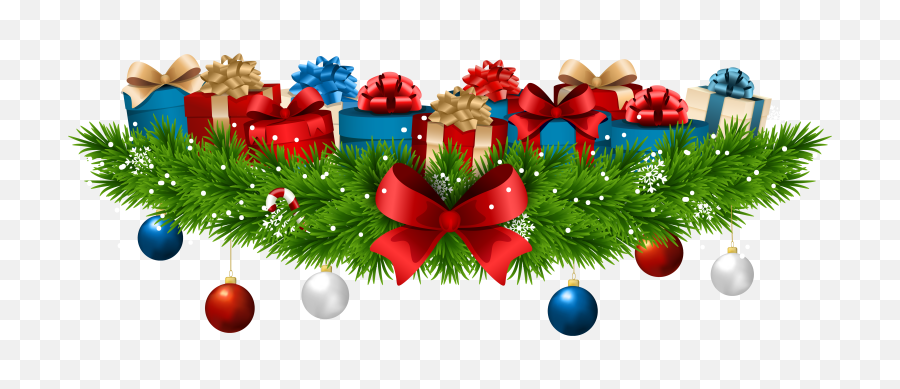 Gifts Png Clip Art Image - Merry Christmas Decoration Png,Gifts Png