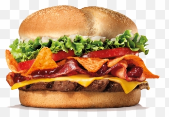 Una Hamburguesa Con Doritos En Su Png