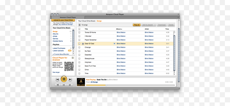 Amazon Launches Cloud Player For Web Android Devices Png Icon