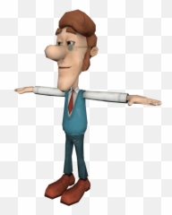 Download Hd Zip Archive - Jimmy Neutron Dad T Pose Png,T Pose Png