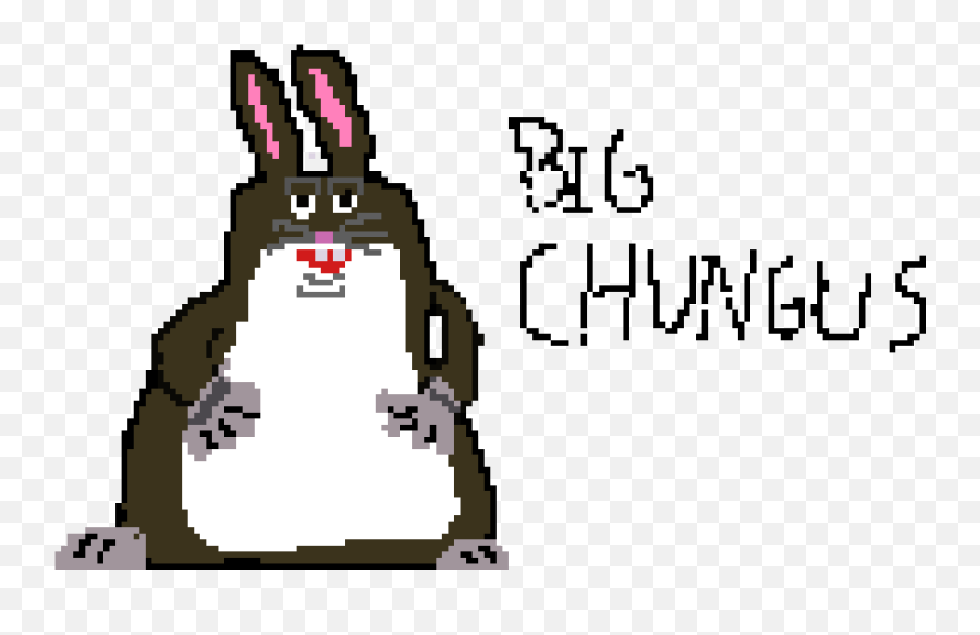 Big Chungus - Big Chungus Pixel Art Png,Big Chungus Png