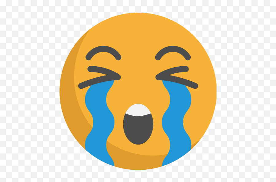 Crying Emoji Png Icon 4 - Png Repo Free Png Icons Cry Icon,Crying Emoji Png