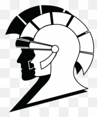 Black Spartan Head Logo - Clipart Best Spartan Head Png,Spartan Helmet Logo