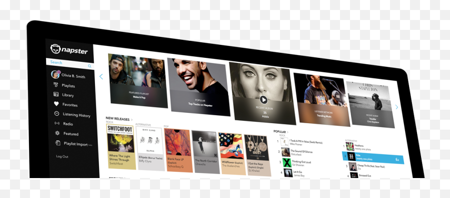 Download Napster - Streaming Music App For Ios Android And Napster Desktop App Png,Napster Logo Png