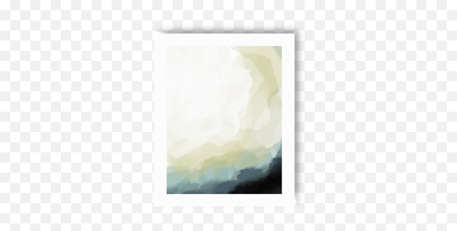 Bluetide Ii Abstract Art Print 11 X 14 - Painting Png,Abstract Art Png
