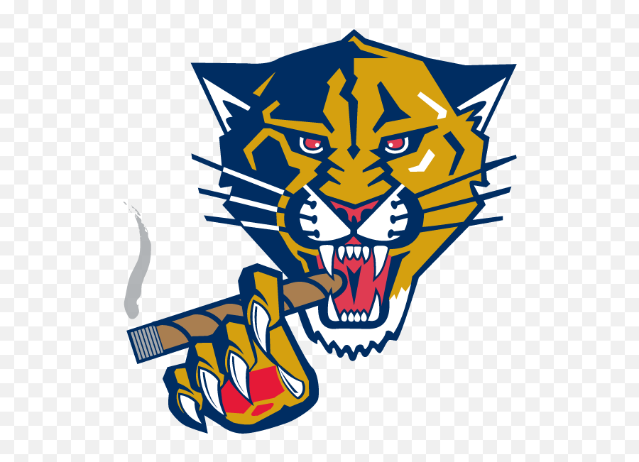 Florida Panthers Logo Clipart - Full Size Clipart 1799126 Florida Panthers Old Logo Png,Panthers Logo Png