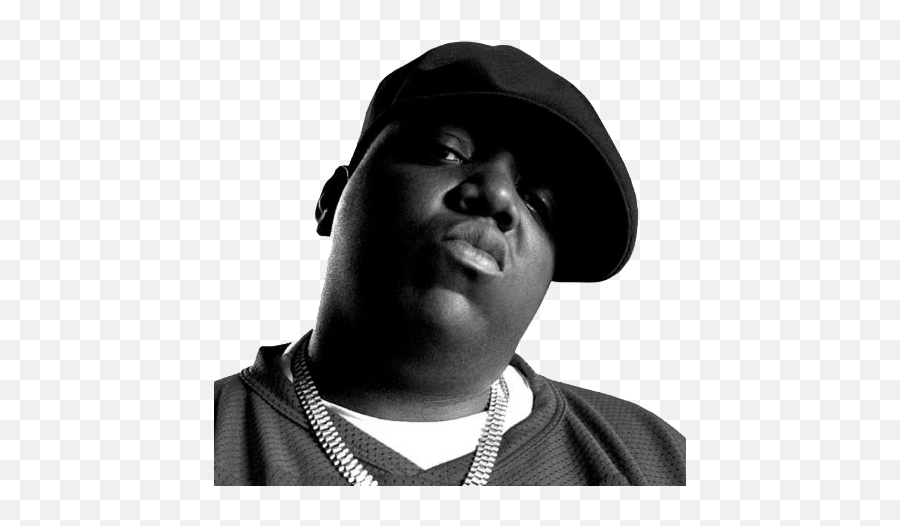 Music Celebrities - Notorious Big Black And White Png,Biggie Png