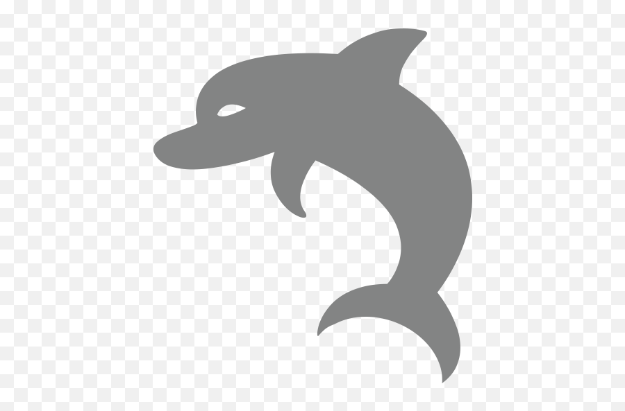 Emoji Text Messaging Sms Dolphin Sticker - Cute Dolphin Png Emoji,Cute Emoji Png