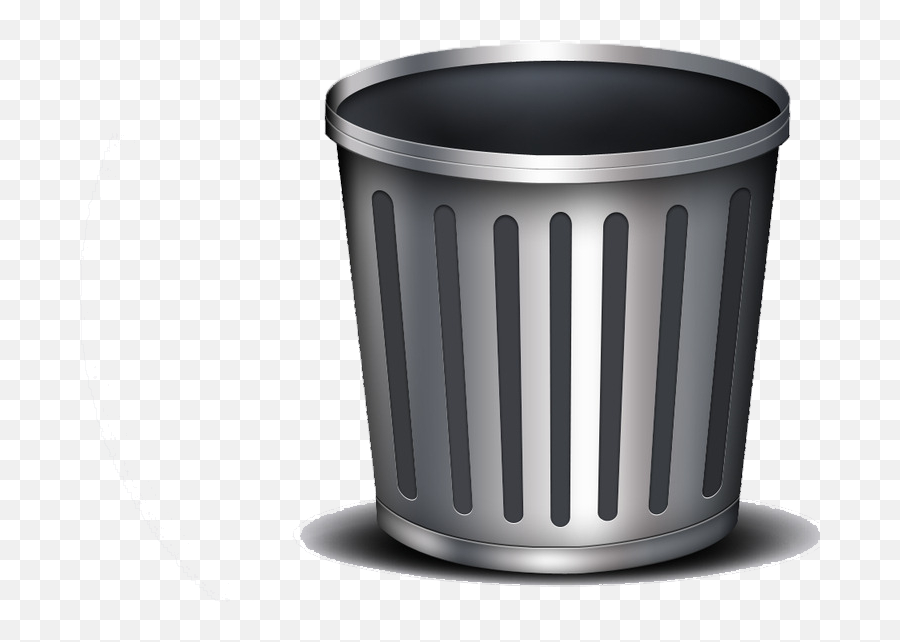 Waste Container Garbage In Out - Trash Can Cartoon Transparent Png,Garbage Png