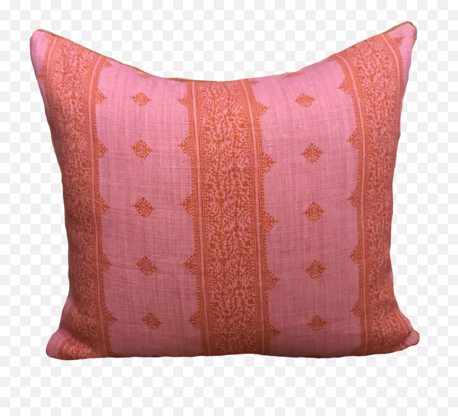 Download Fez Pink And Orange Pillow - Cushion Full Size Cushion Png,Fez Png