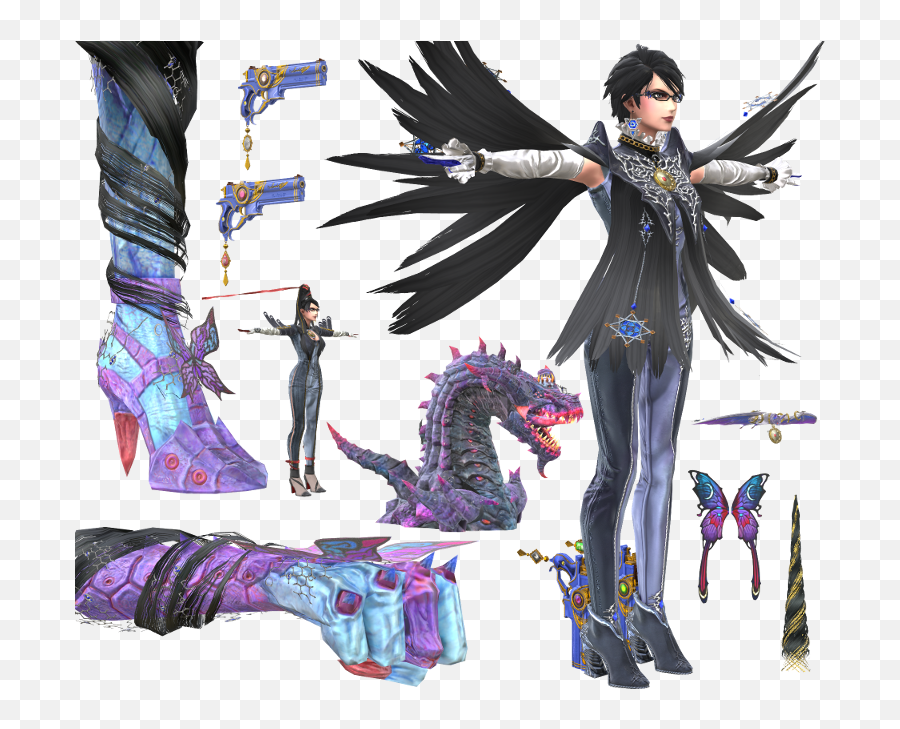 Nintendo Switch - Mythical Creature Png,Bayonetta Png