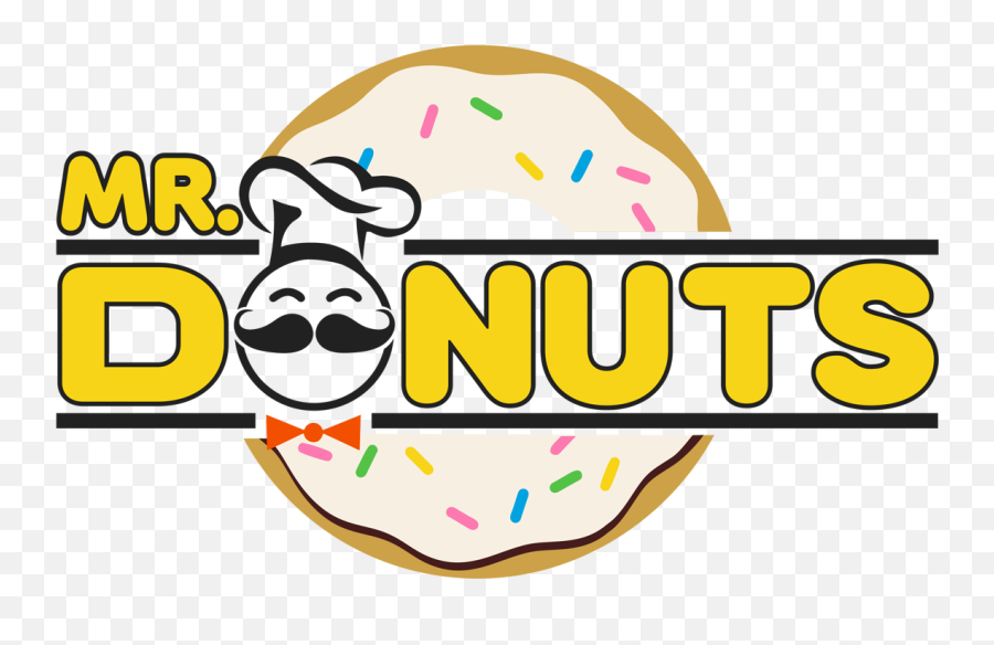 Donuts Clipart Yellow - Clip Art Png,Donut Logo