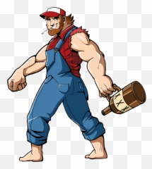 Muscle Hustle Wrestlerpedia Wiki - White Lightning The png