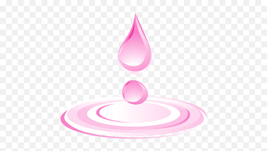 Pink Water Transparent Png Clipart - Drop,Cartoon Water Png