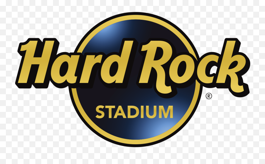 Hard Rock Stadium - Hard Rock Stadium Super Bowl Lable Png,Miami Hurricanes Logo Png