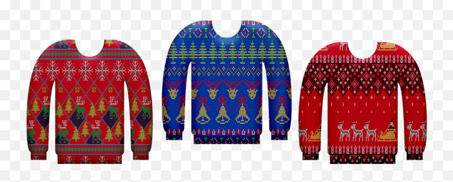 Ugly Christmas Sweater - Ugly Christmas Sweater Clipart Free Png,Sweater Png