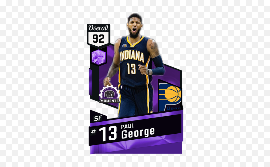 Vs Cavaliers - Manute Bol Team 2k19 Png,Paul George Png