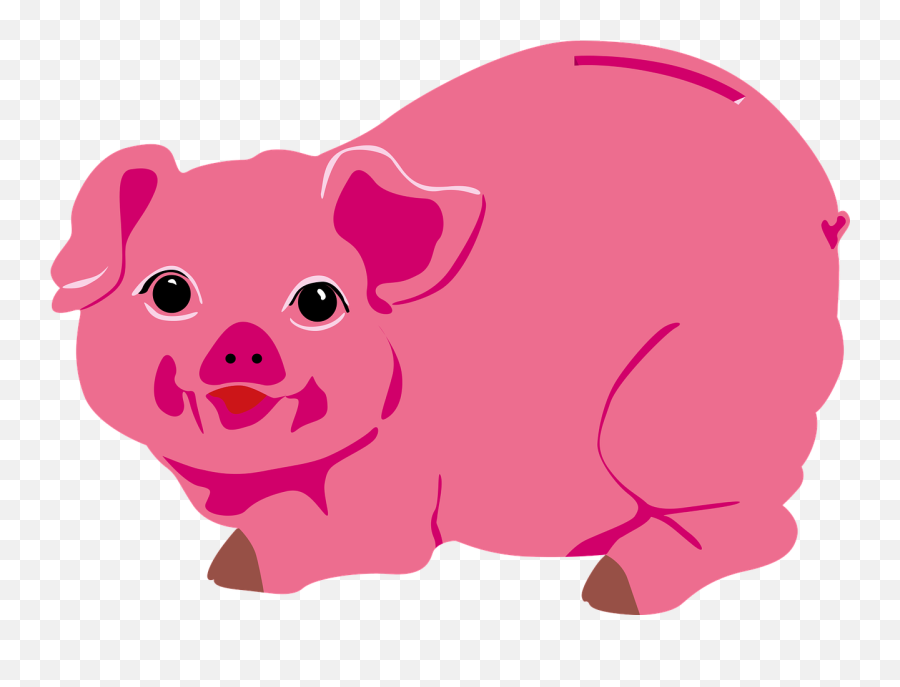 Download Free Photo Of Piggy Bankmoneypigfree Vector - Hinh Con Heo Vector Png,Piggy Bank Transparent Background