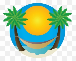 Vacation Beach Transparent Image - Clipart Hammock Transparent Png,Beach Transparent