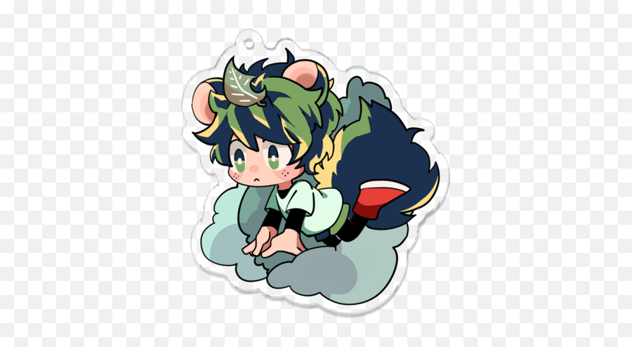 Key Chain - My Hero Academia Midoriya Izuku 100 X 100 Mm Cartoon Png,Midoriya Png