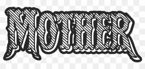 Mother Text Mom - Free Vector Graphic On Pixabay Calligraphy Png,Mom Tattoo Png