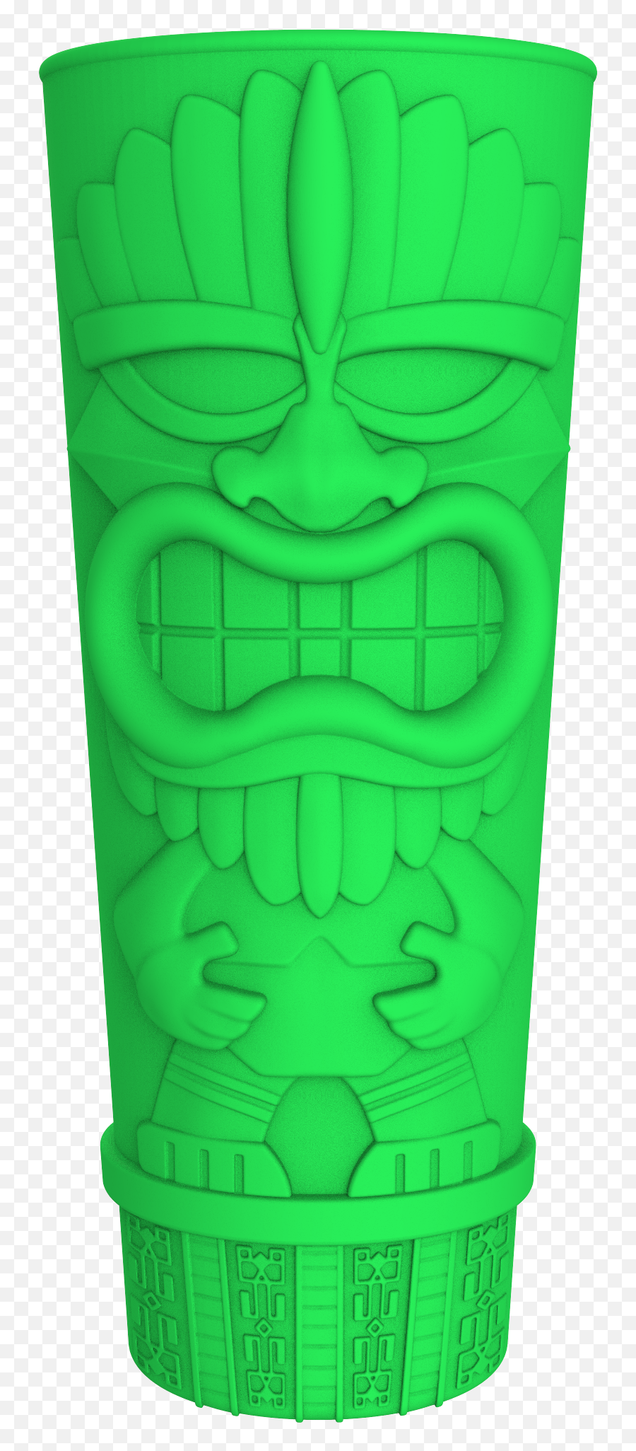 Download 24oz Tiki Cup - Tiki Cups Png Full Size Png Image Illustration,Tiki Png