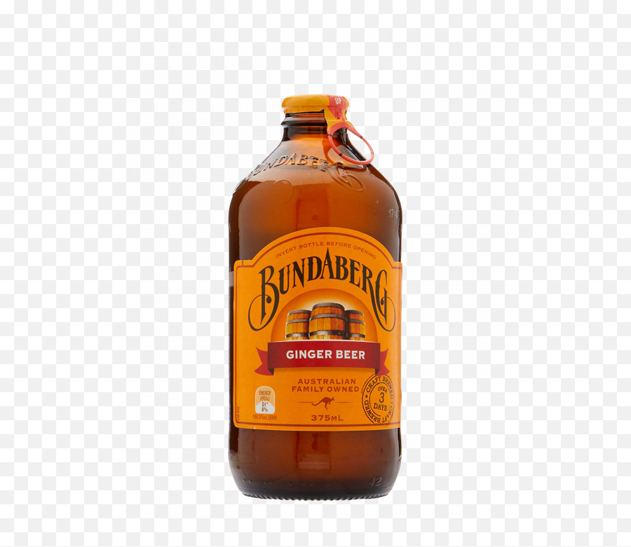 Bundaberg Ginger Beer 24 X 375ml Glass - Bundaberg Ginger Beer Png,Ginger Png