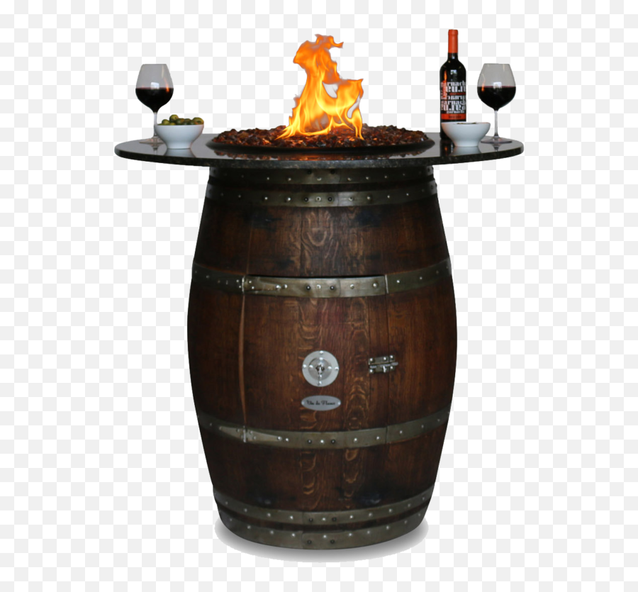 Outdoor Fire Pits - Northwest Metalcraft Wine Barrel Fire Pit Lowes Png,Fire Pit Png