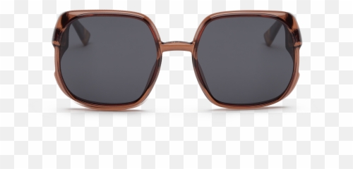 Dior Nuance Square Havana And Grey - Full Rim png