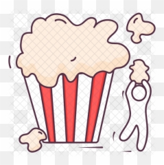 Cinema Snacks Icon - Baking Cup Png,Snacks Png