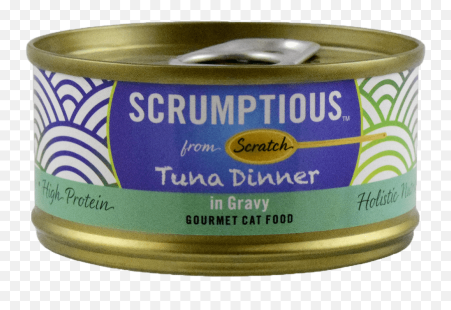Scrumptious From Scratch Cat Tuna Dinner In Gravy 80g - Scrumptious Cat Food Png,Scratch Cat Png