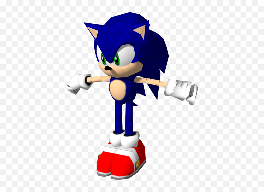 Sonic Adventure Review U2014 Gamer - Views Sonic Adventure Sonic Model Png,Sonic Png