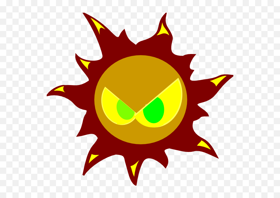 Angry Sun Clipart Png Transparent - Full Size Clipart Mornington Crescent Tube Station,Sun Transparent Clipart