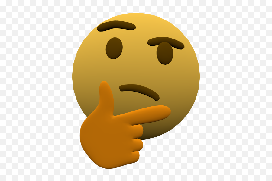 3d Thinking Emoji Gif Clipart - Thinking Emoji Gif Png,Thinking Emoji Transparent