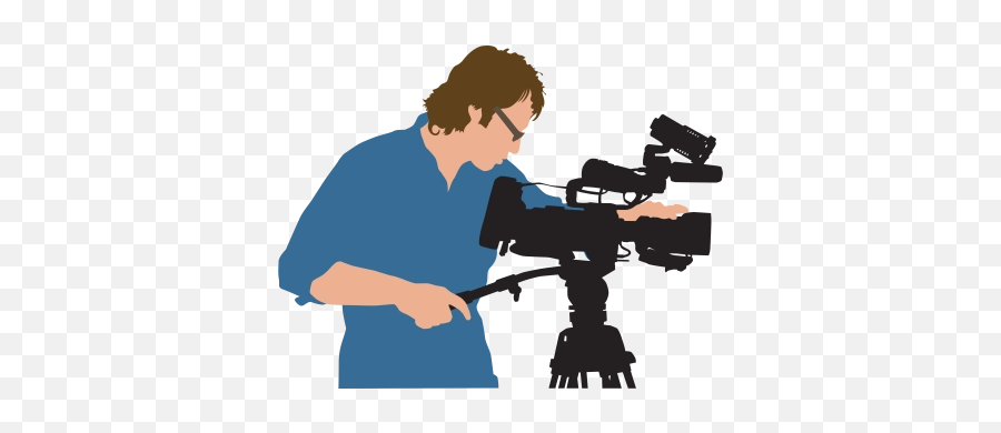 Cameraman Png And Vectors For Free - Making A Video Clipart,Cameraman Png
