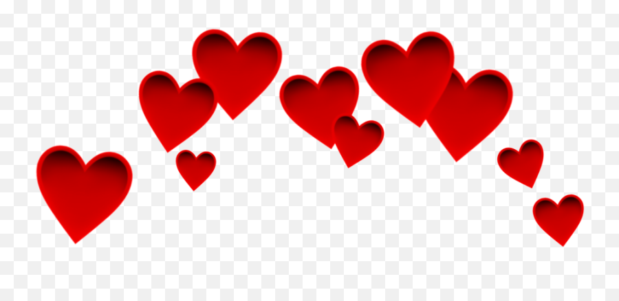 Red Heart Emoji - Black Heart Crown Png Hd Png Download Transparent Red Heart Crown,Black Heart Emoji Png