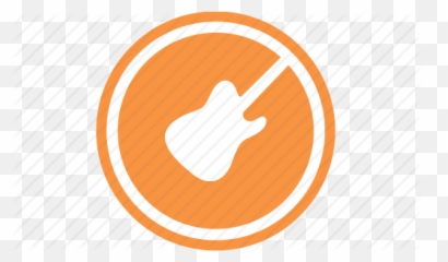 Guitar Electric Midi Creative Instrument Music Audio Icon - Maze Red png